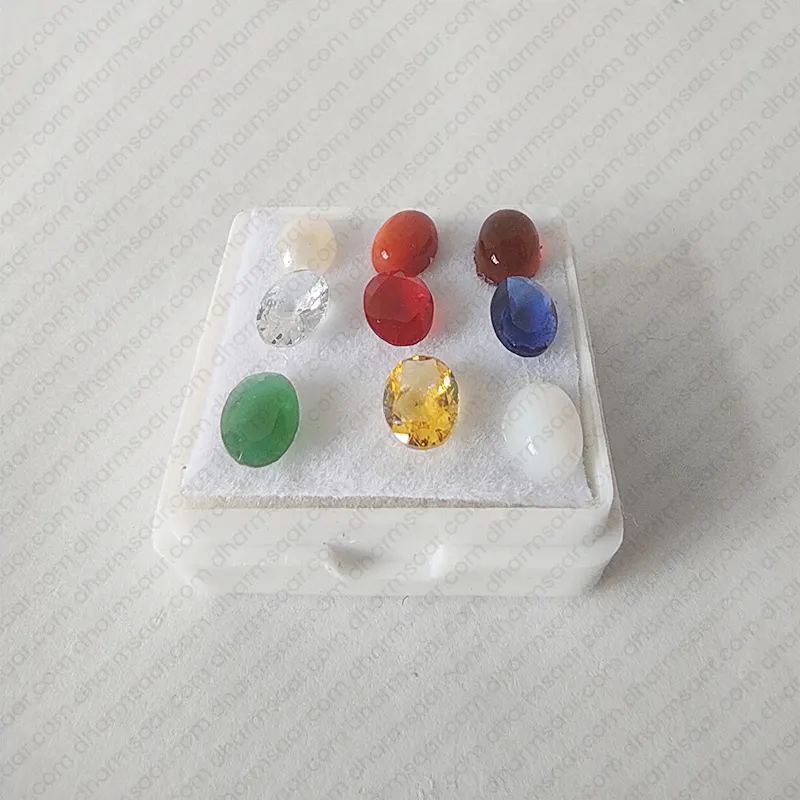 Buy 9 Semi-precious stones in one box