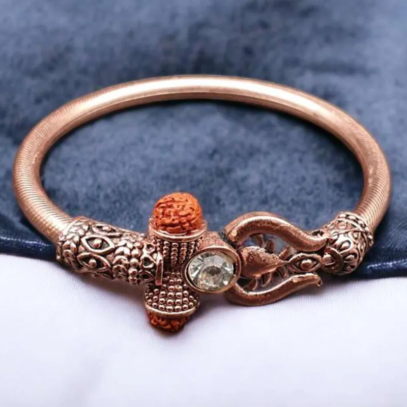 Copper Bahubali Kada for Men and Women