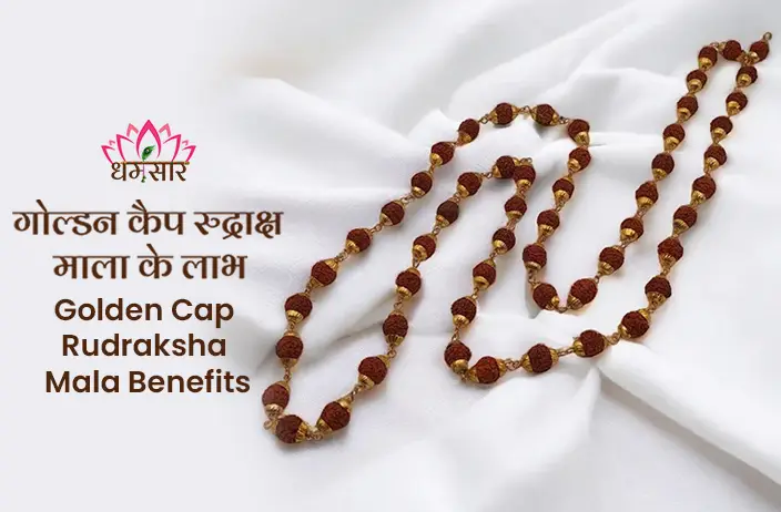 Golden Cap Rudraksha Mala Benefits: ध्यान, मंत्र जाप और मानसिक शांति के श्रेष्ठ रुद्राक्ष माला, जानिए लाभ और महत्व!