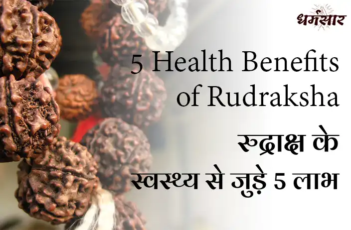 5 Health Benefits of Rudraksha | रुद्राक्ष के स्वस्थ्य से जुड़े 5 लाभ