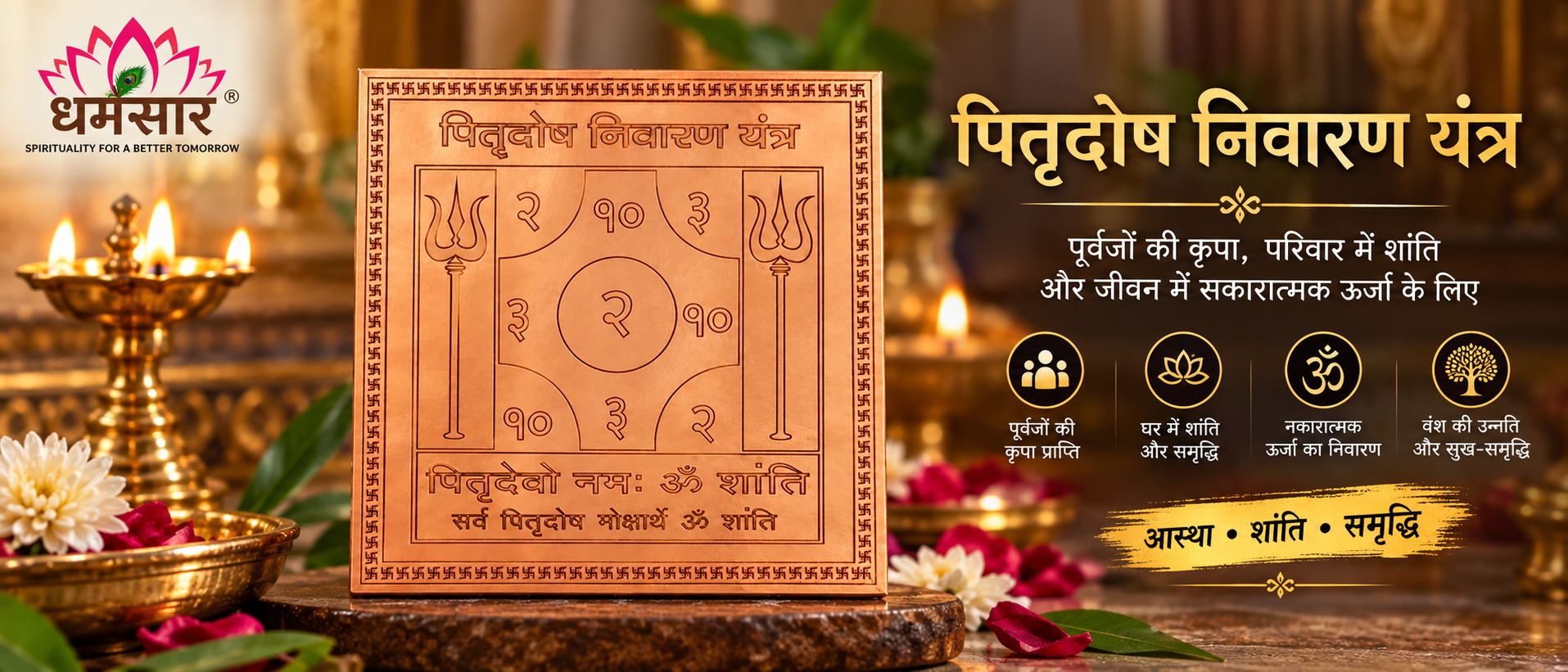 पितृ दोष निवारण यंत्र: शारदीय कनागत में महत्व, पूजा विधि और लाभ
